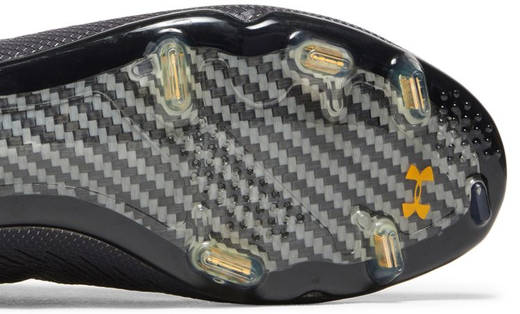 Under Armour Shadow Pro FG Black Orange Shock