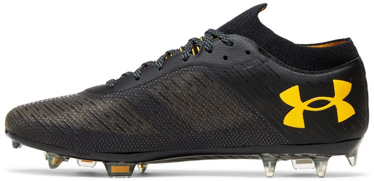 Under Armour Shadow Pro FG Black Orange Shock