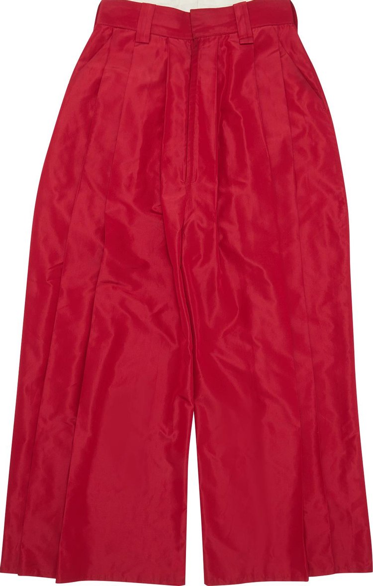 Willy Chavarria Trousers 'Red'