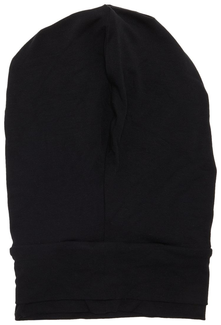 Raf Simons Logo Embroidered Balaclava Black