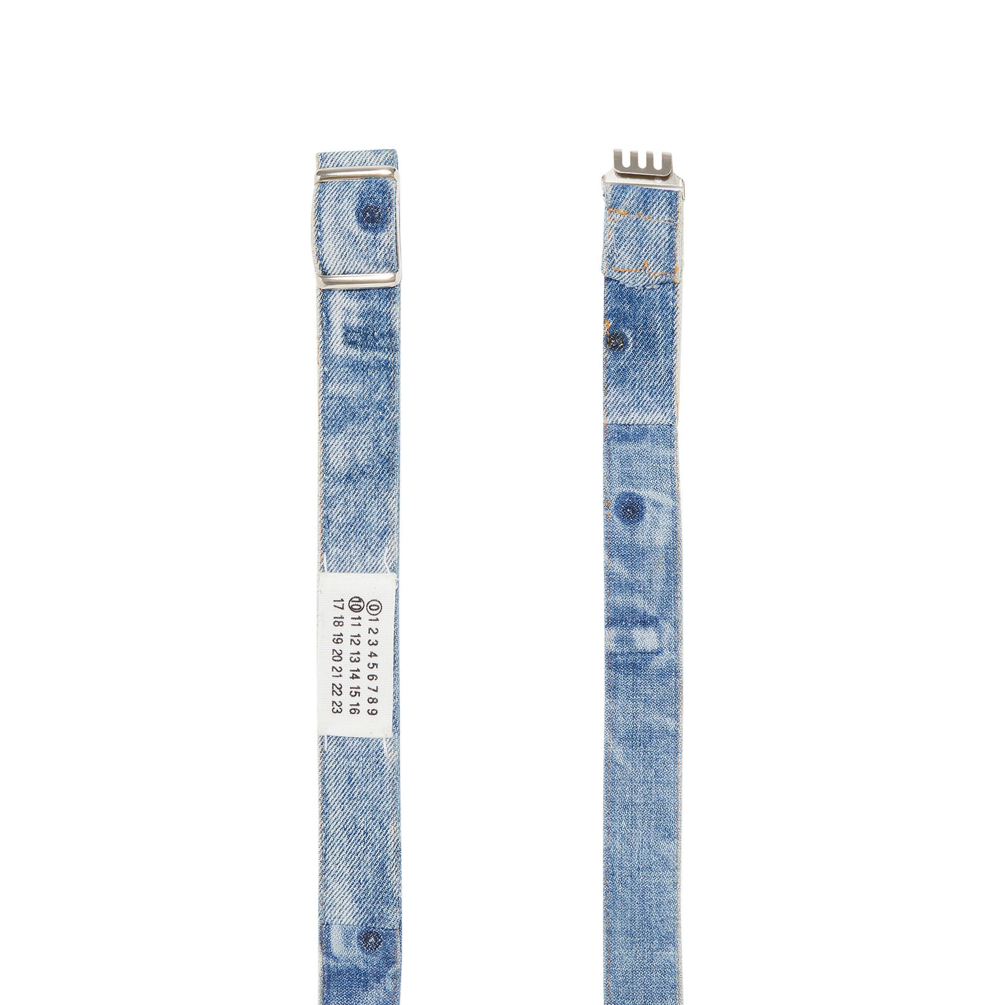 Buy Vintage Maison Margiela Artisanal Denim Belt 'Blue