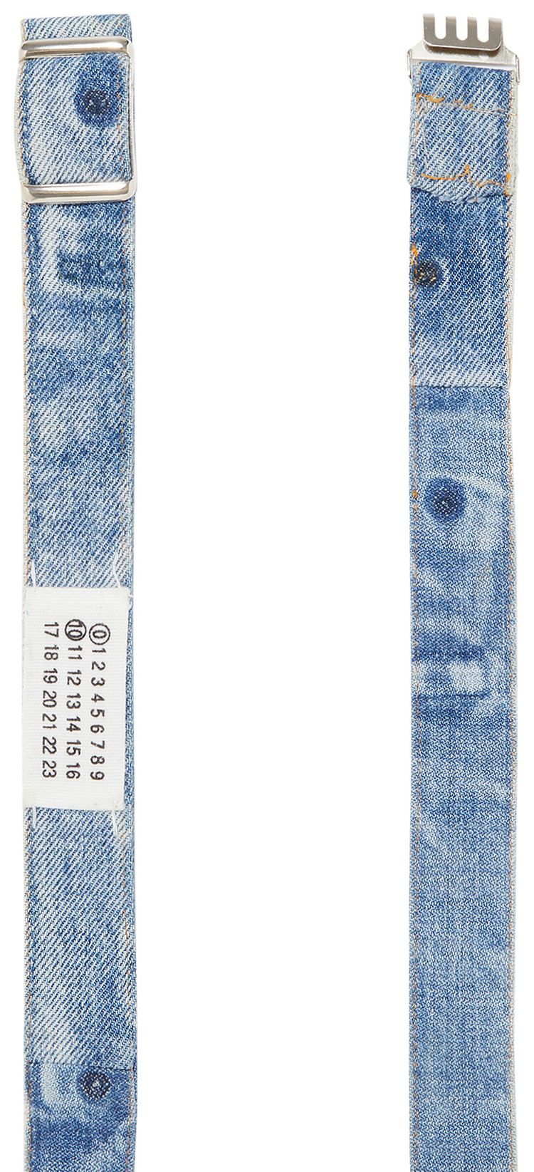 Vintage Maison Margiela Artisanal Denim Belt Blue
