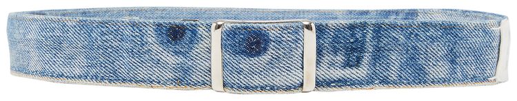 Vintage Maison Margiela Artisanal Denim Belt Blue