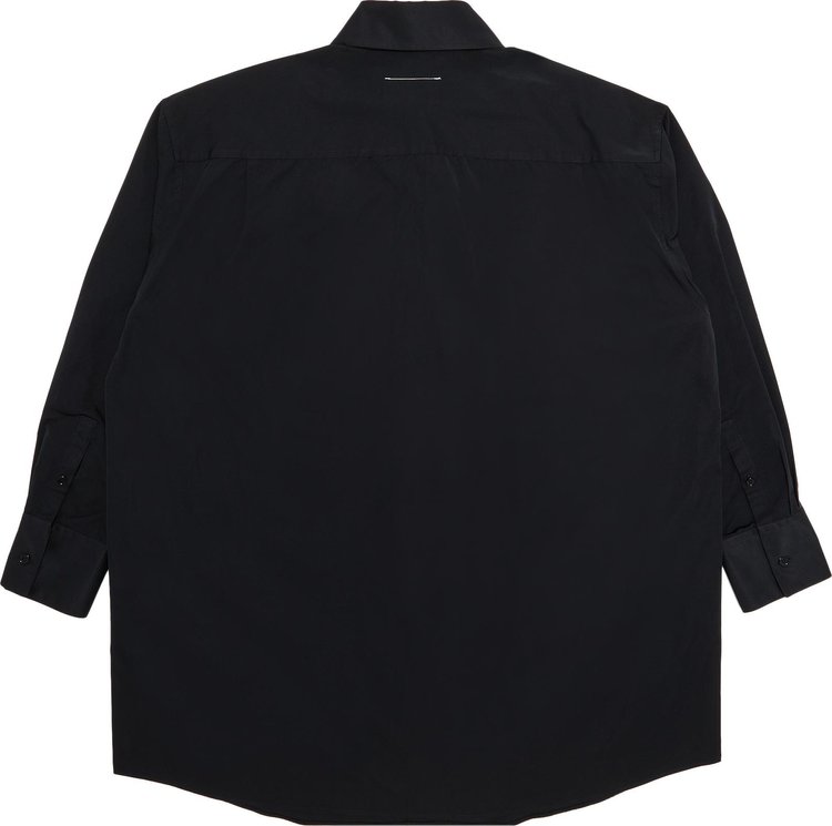 MM6 Maison Margiela Shirt With Patch Black