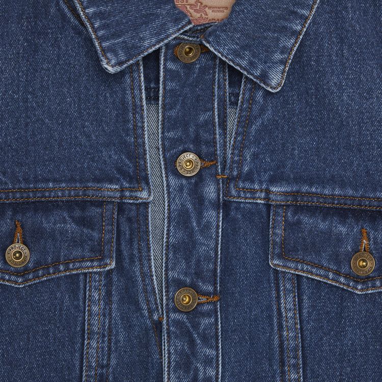YProject Classic Peep Show Denim Jacket Navy