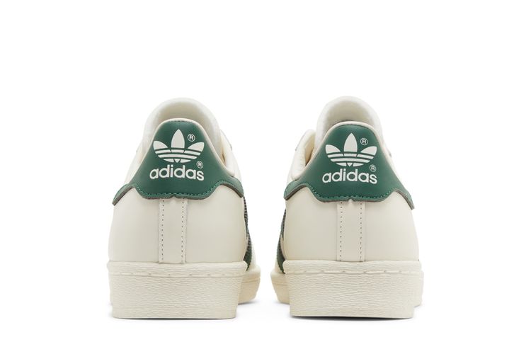 adidas gazelle silver green womens adidas Superstar II Cloud White Collegiate Green main image 0