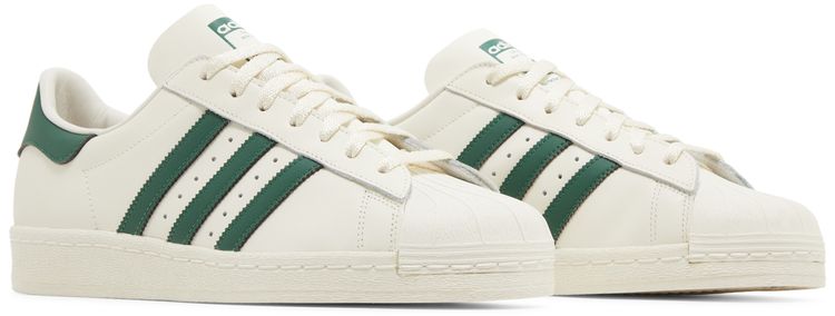 Adidas Superstar 82 White Dark Green