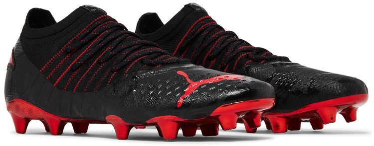 Batman x Puma Future 13 FG AG Black High Risk Red