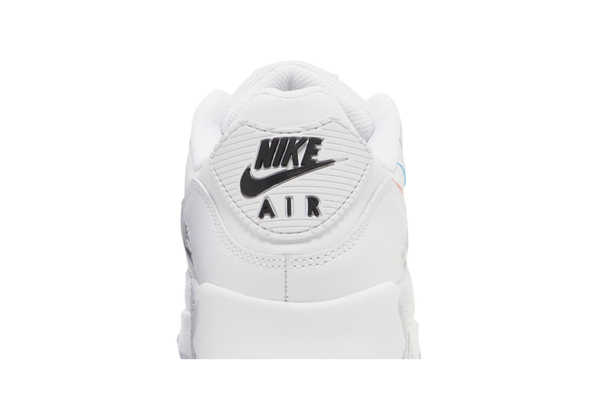 nike air max 90 white with black swoosh
