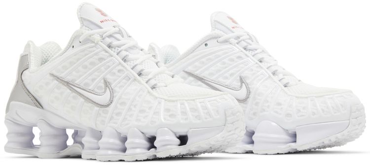 Wmns Shox TL White Silver 2023