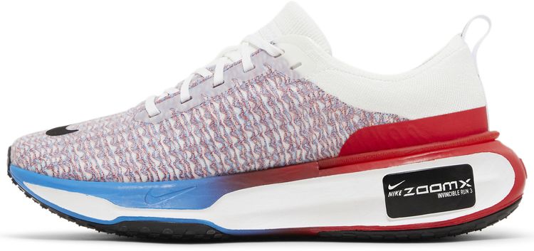 Nike ZoomX Invincible 3 White Photo Blue Red