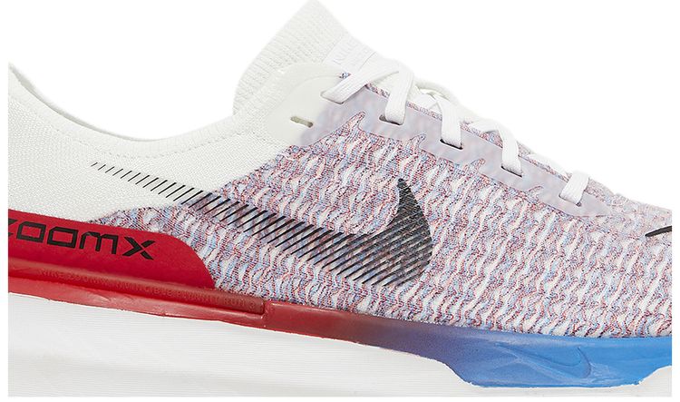 Nike ZoomX Invincible 3 White Photo Blue Red