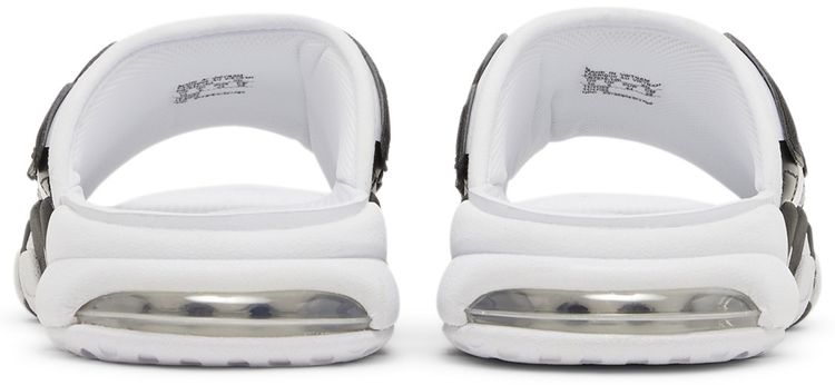Air More Uptempo Slide White Black Red
