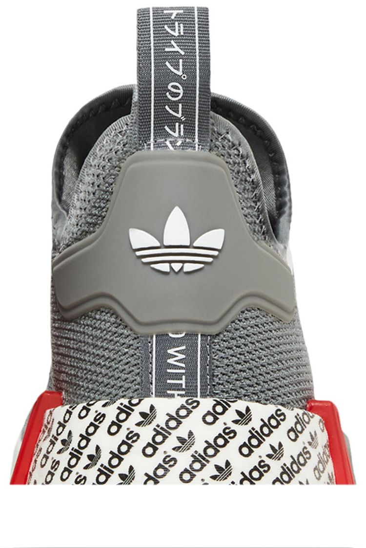 Adidas NMD R1 Grey Vivid Red