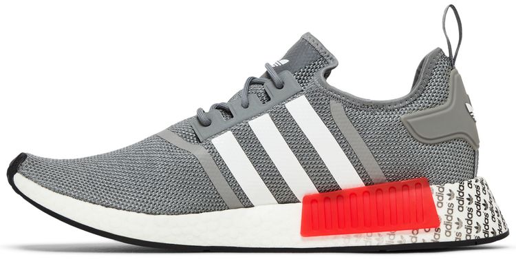 Adidas NMD R1 Grey Vivid Red