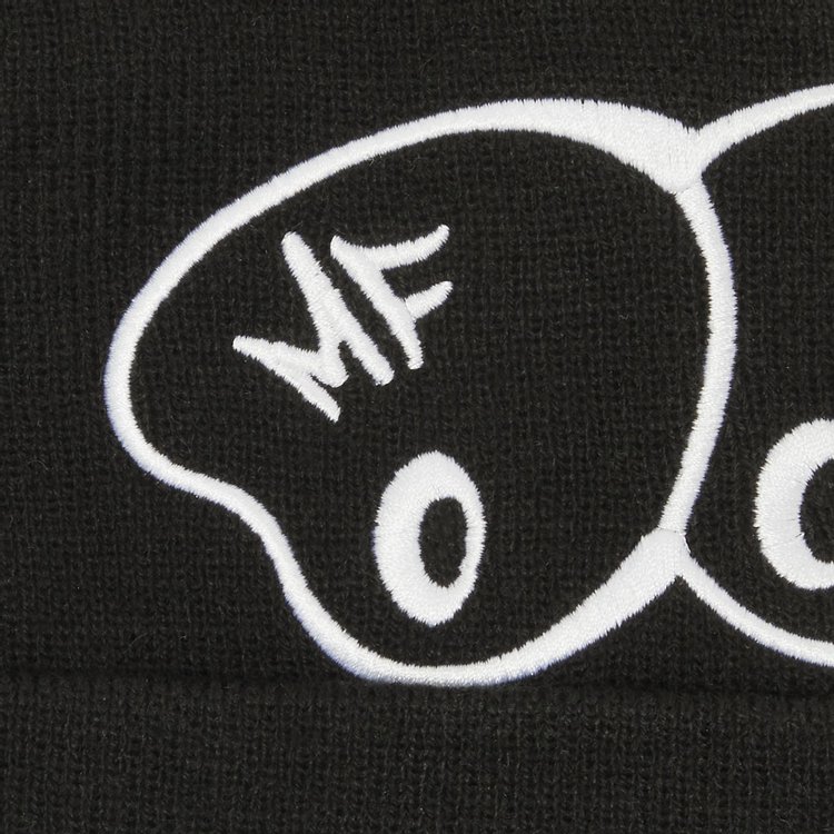 Supreme MF DOOM Beanie Black