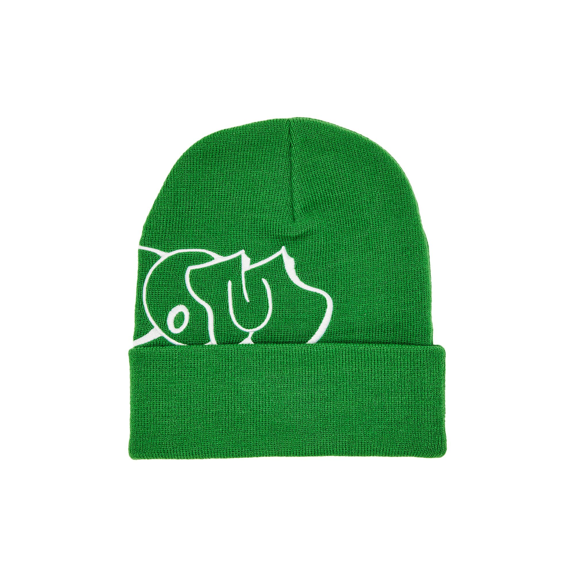 Supreme Knit Cap Acrylic Green Mens 23AW Mf Doom Beanie Used