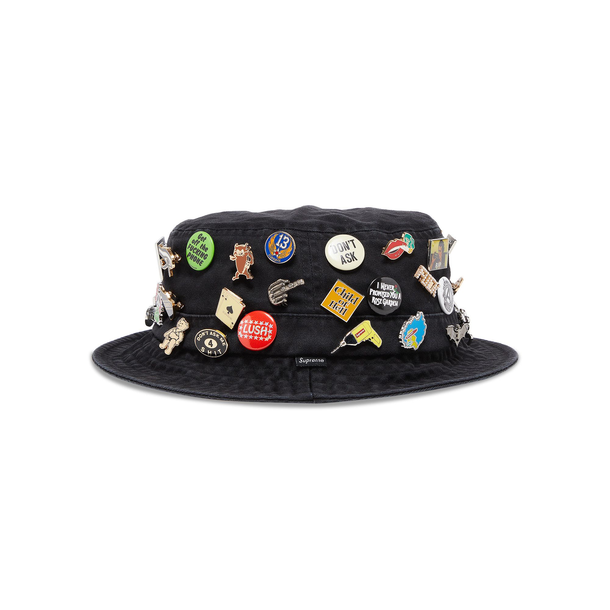 Buy Supreme Pins Crusher 'Black' - FW23H10 BLACK | GOAT DE