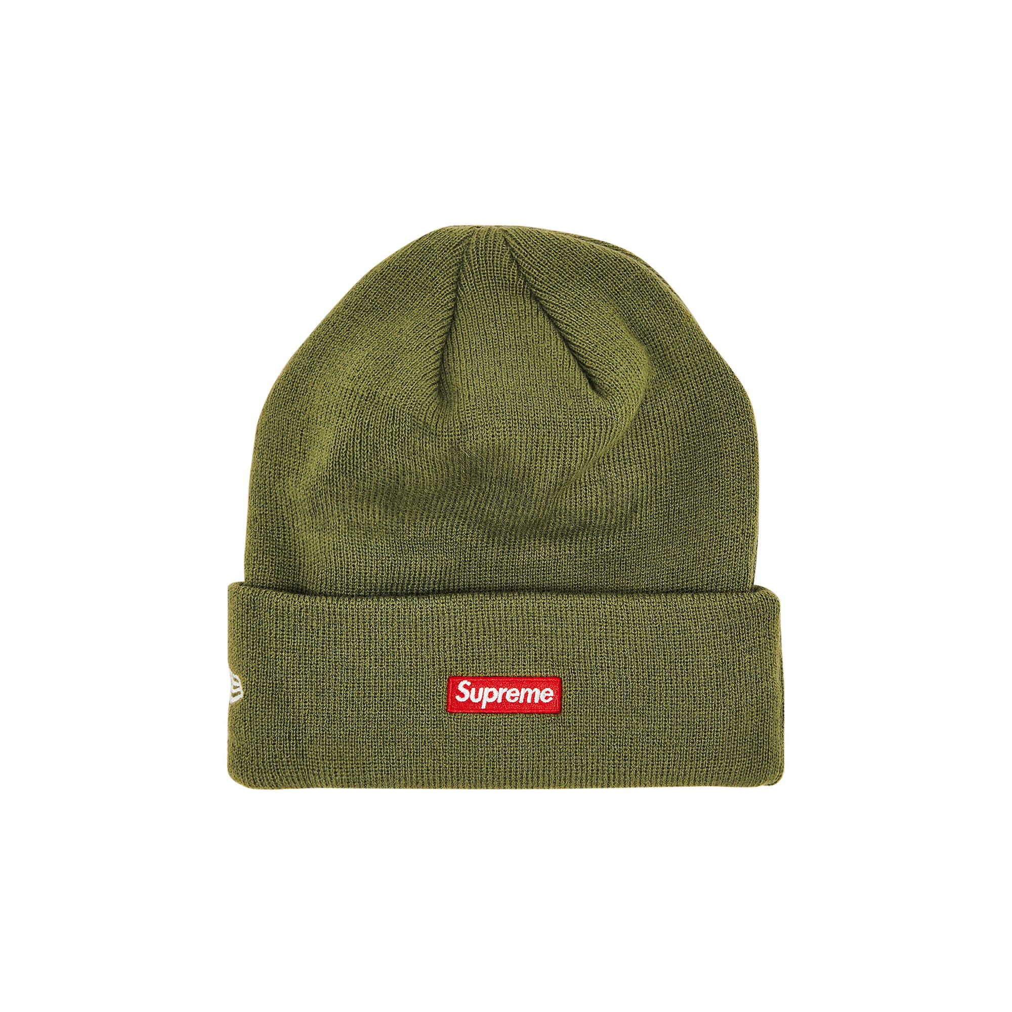Buy Supreme x New Era S Logo Beanie 'Olive' - FW23BN42 OLIVE