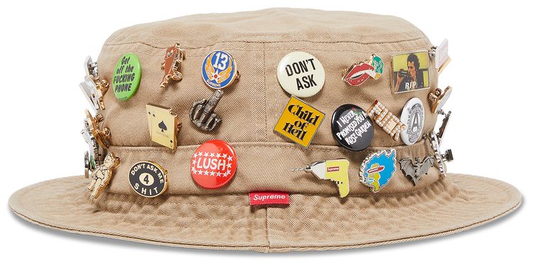 Supreme Pins Crusher Tan