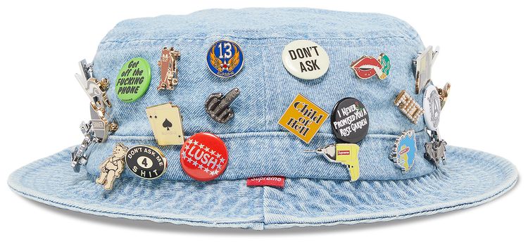 Supreme Pins Crusher Denim