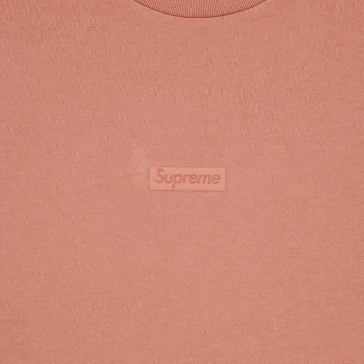 Supreme High Density Small Box Short Sleeve Top Peach