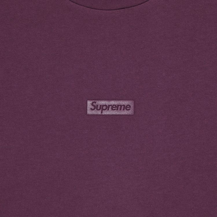 Supreme High Density Small Box Short Sleeve Top Plum
