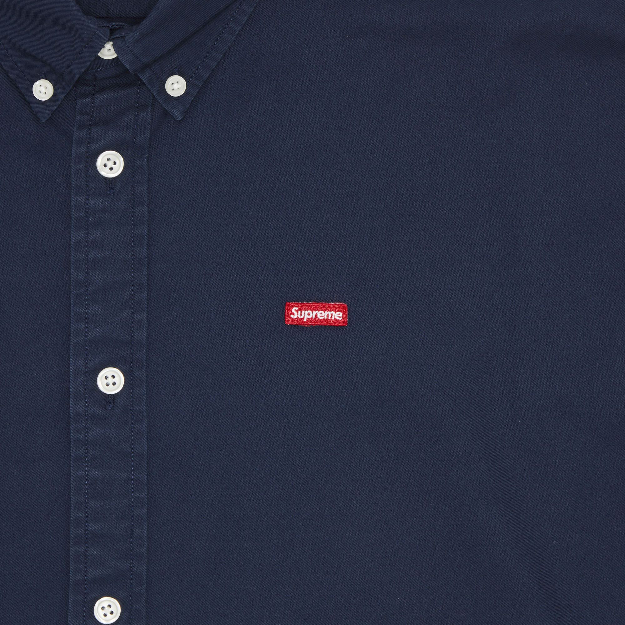 Buy Supreme Small Box Shirt 'Navy' - FW23S2 NAVY | GOAT