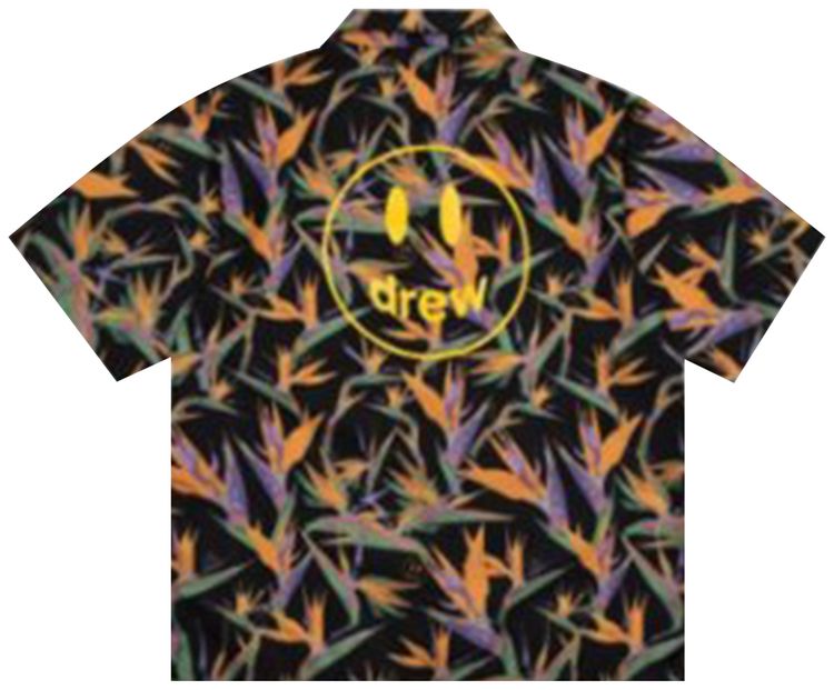 Drew House Rayon Camp Shirt Black