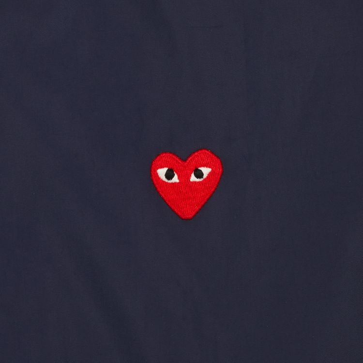 Comme des Garcons PLAY Long Coat Navy