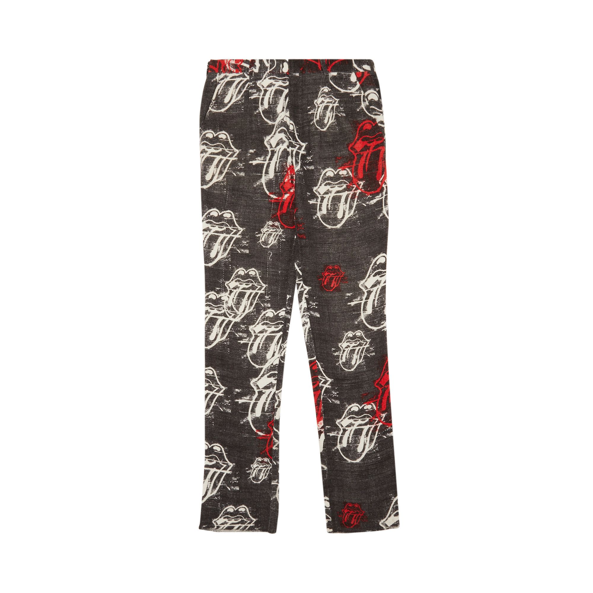 Comme des garcons rolling stones pants discount