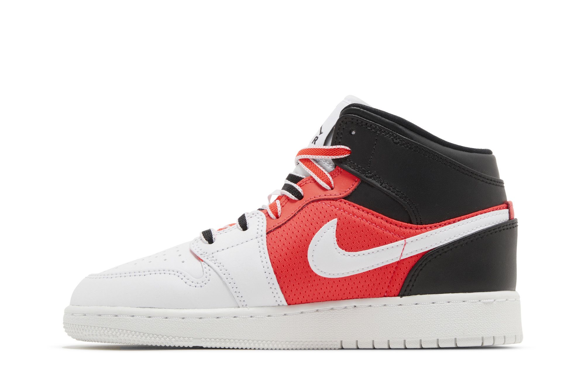 Buy Air Jordan 1 Mid SE GS White Infrared FB4417 016 GOAT