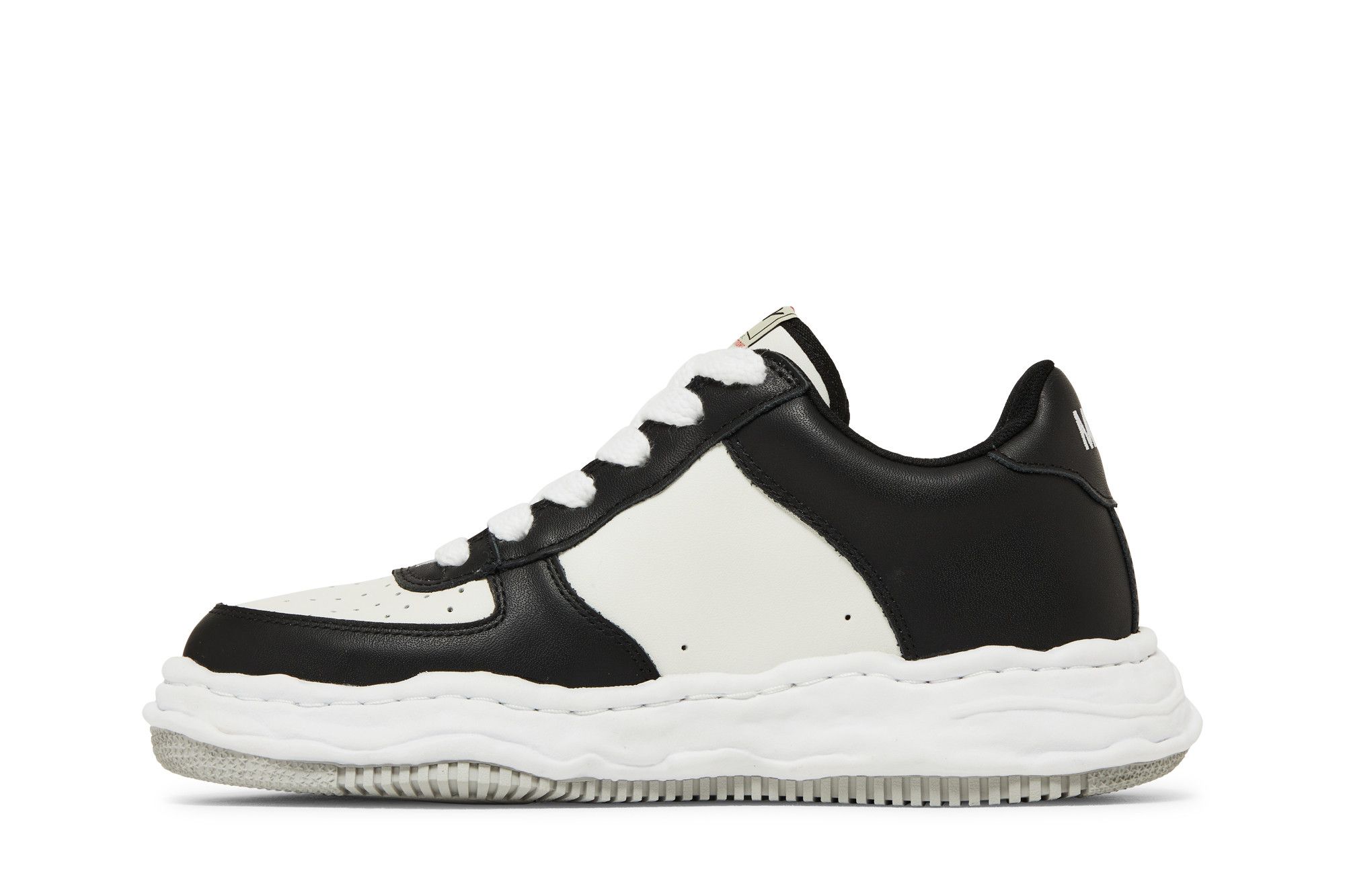 Buy Maison Mihara Yasuhiro Wayne OG Sole Leather Low 'Black