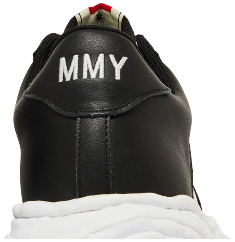 Maison Mihara Yasuhiro Wayne OG Sole Leather Low Black