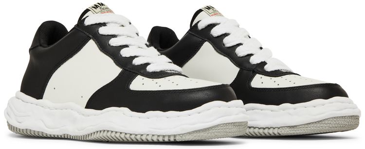Maison Mihara Yasuhiro Wayne OG Sole Leather Low Black