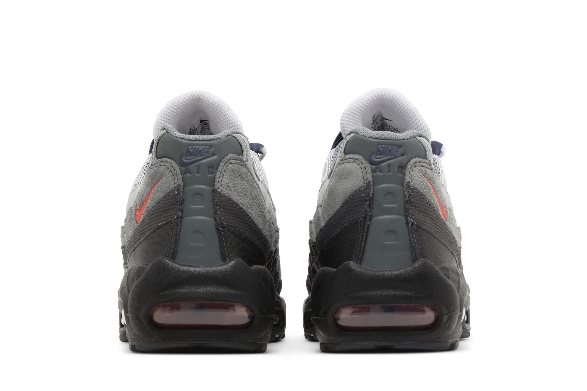Buy Air Max 95 'Smoke Grey Track Red' - DM0011 007 | GOAT