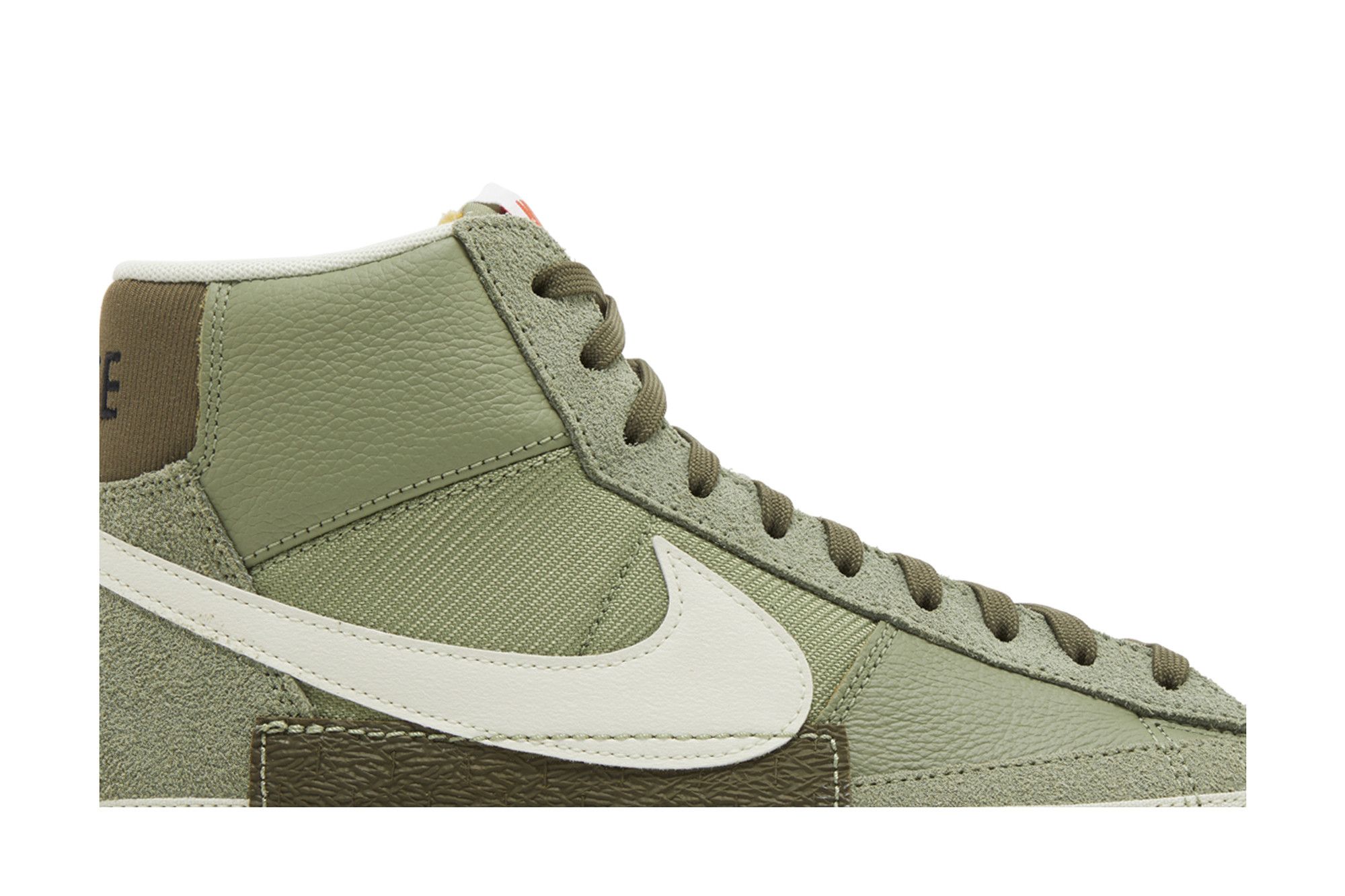 Nike blazer mid olive outlet