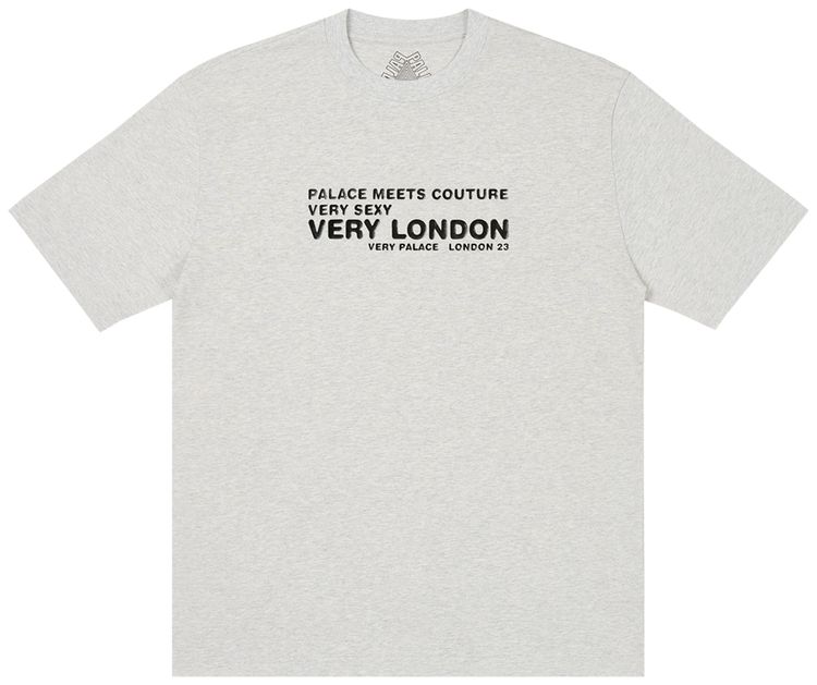 Palace Very Sexy T Shirt Grey Marl