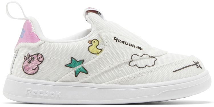 Peppa Pig x Reebok Club C Slip On 4 Toddler Play Dreamy