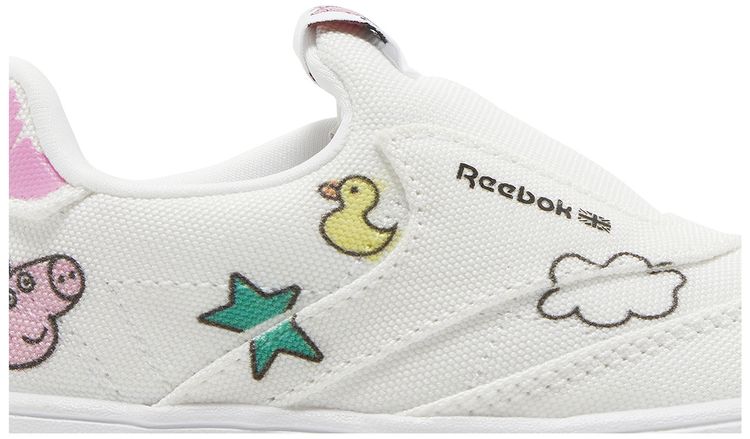 Peppa Pig x Reebok Club C Slip On 4 Toddler Play Dreamy
