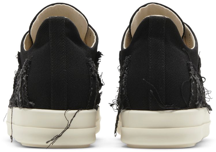 Rick Owens Wmns EDFU DRKSHDW Slashed Low Black Milk