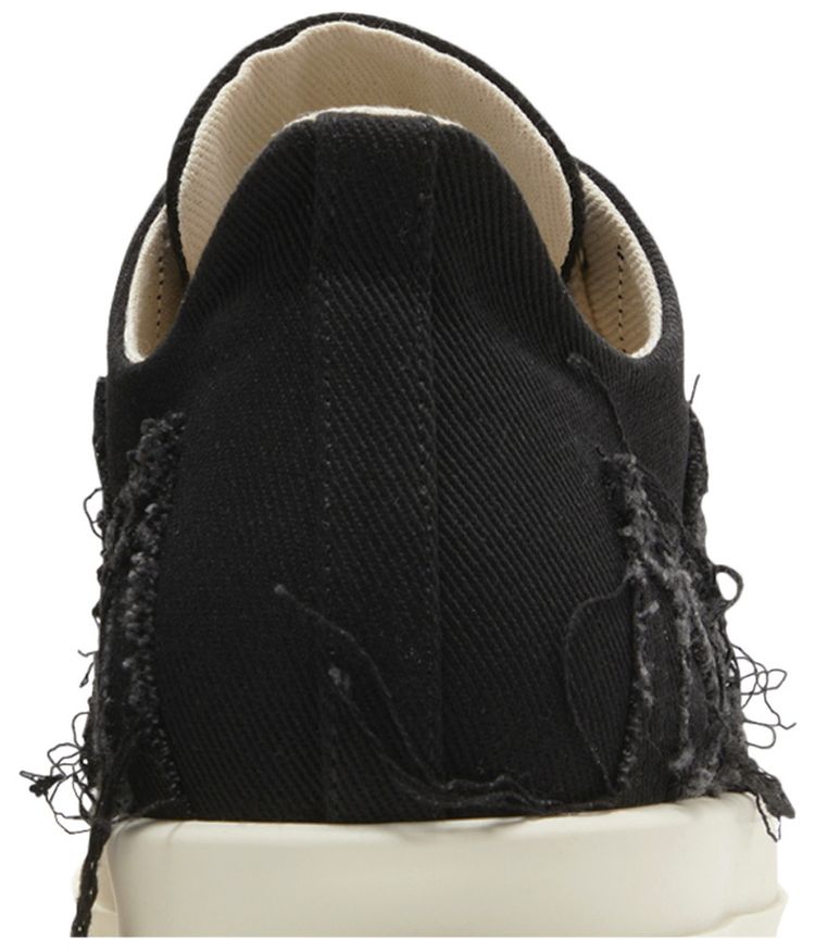 Rick Owens Wmns EDFU DRKSHDW Slashed Low Black Milk