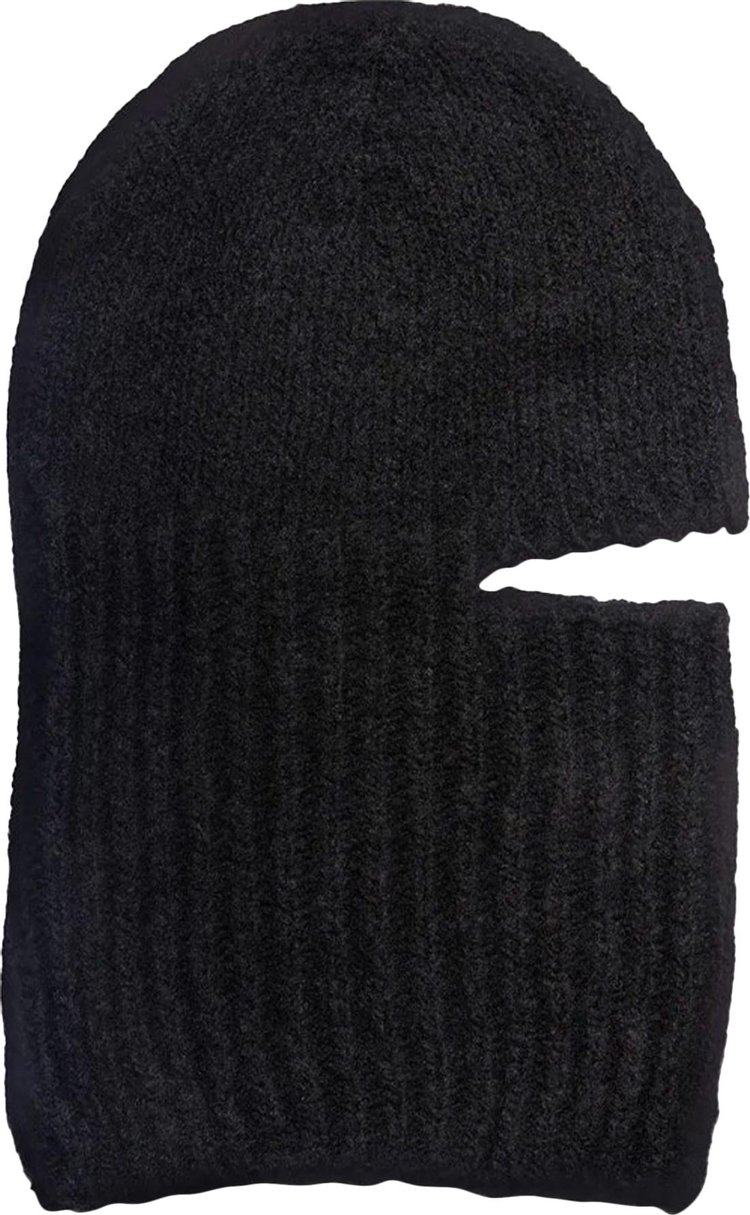 Our Legacy Knitted Balaclava Black