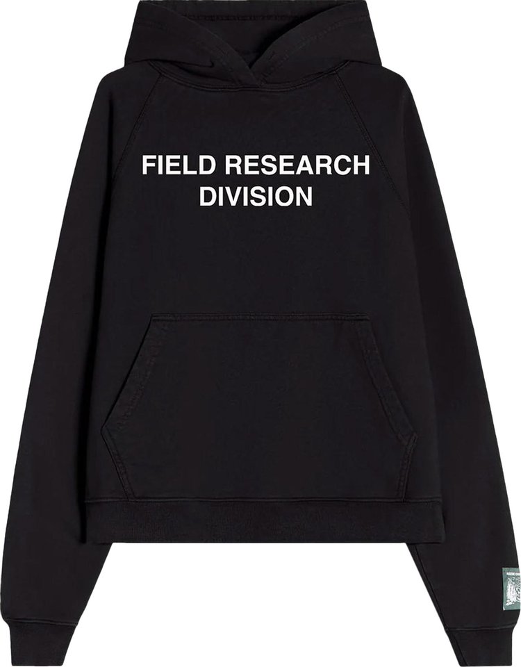Reese Cooper Field Research Division Hooded Sweatshirt 'Black'