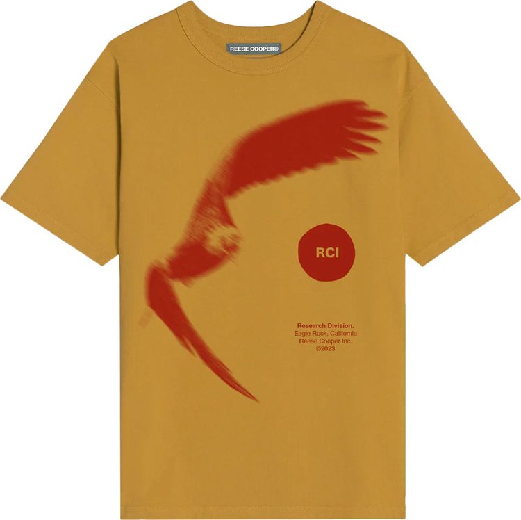Reese Cooper Eagle T-Shirt 'Yellow'