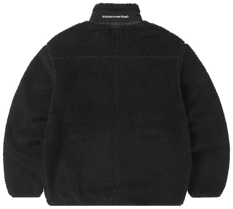 thisisneverthat SP Sherpa Fleece Jacket Black