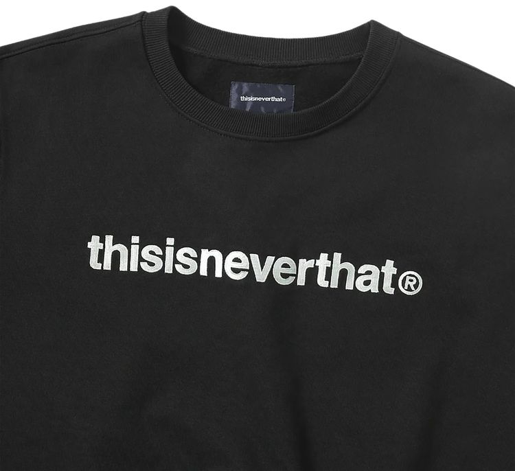 thisisneverthat T Logo Crewneck Black