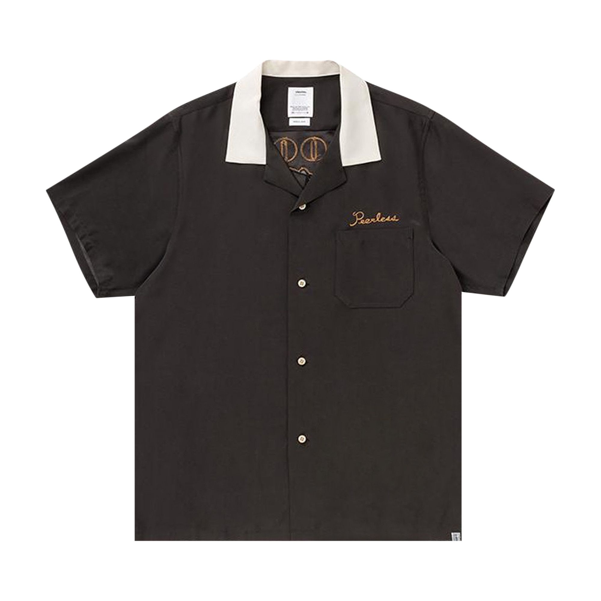 Buy Visvim Hacking Short-Sleeve Shirt 'Black' - 123205011004
