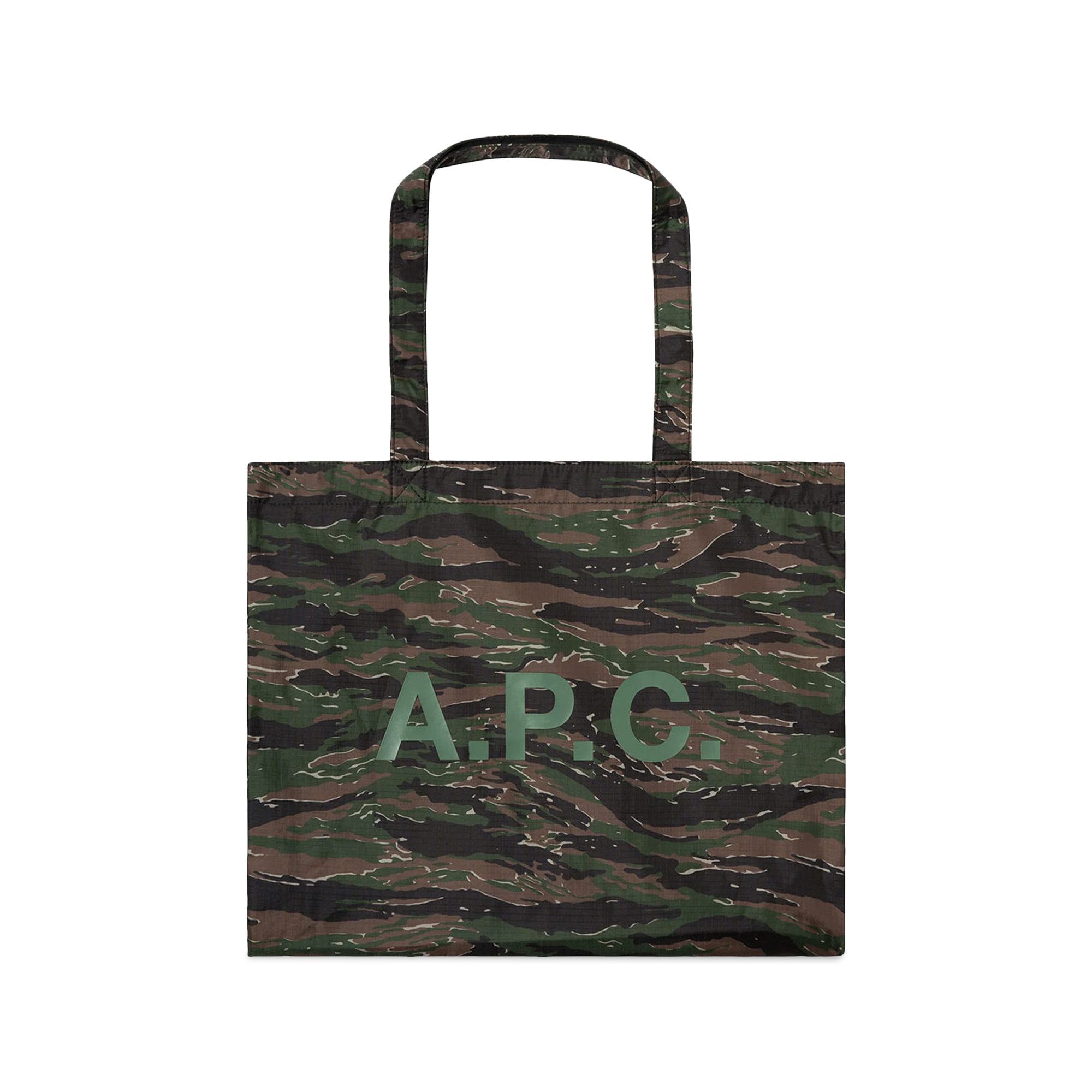 Buy A.P.C. Reversible Diane shopping bag 'Khaki' - COGXE