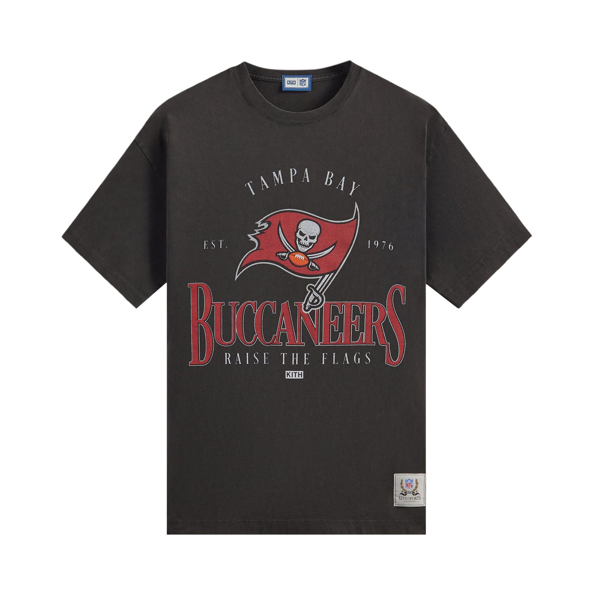 ☆ KITH x NFL Buccaneers vintage tee コラボTシャツ ☆ Buy Kith For The NFL: Buccaneers Vintage Tee 'Black